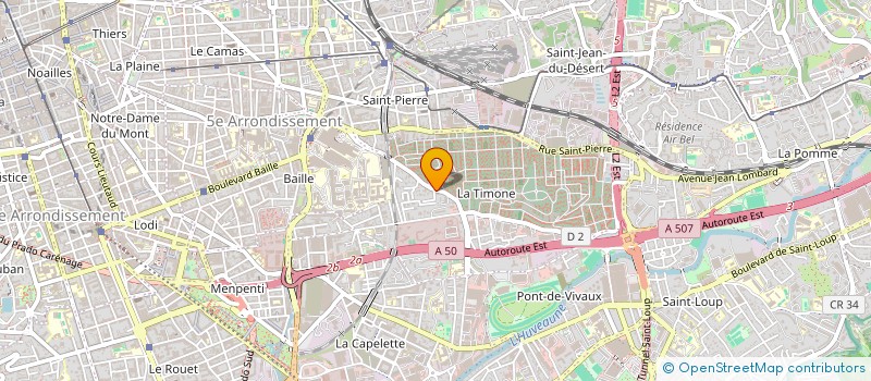 localisation de l'entreprise RELEVE à MARSEILLE