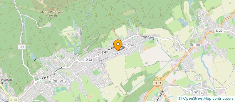 localisation de l'entreprise RELEXE 90 à VETRIGNE