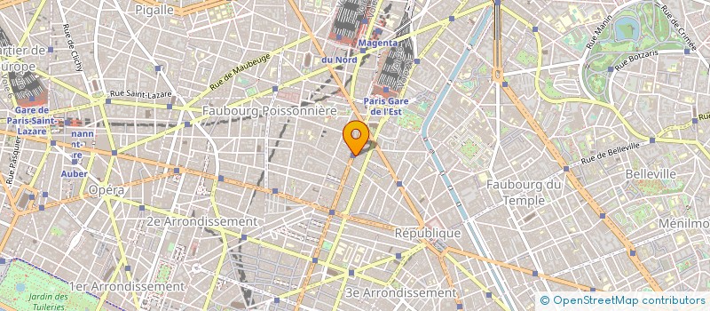 localisation de l'entreprise RELIANCE  PARIS