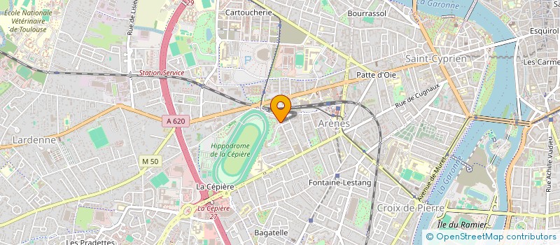 localisation de l'entreprise RELIANCE à TOULOUSE