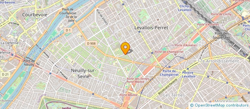 localisation de l'entreprise RELIANCE à NEUILLY-SUR-SEINE