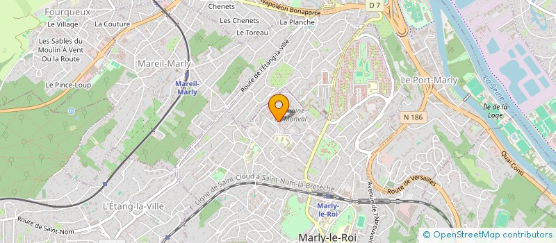 localisation de l'entreprise RELIANCE  MARLY-LE-ROI