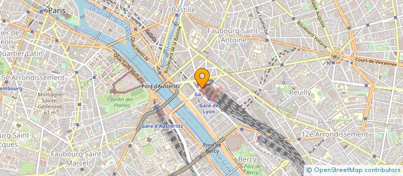 localisation de l'entreprise RELIANCE-AVENIR  PARIS