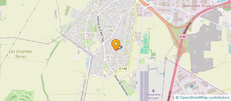 localisation de l'entreprise RELIANCE CONSULTING à CORBAS