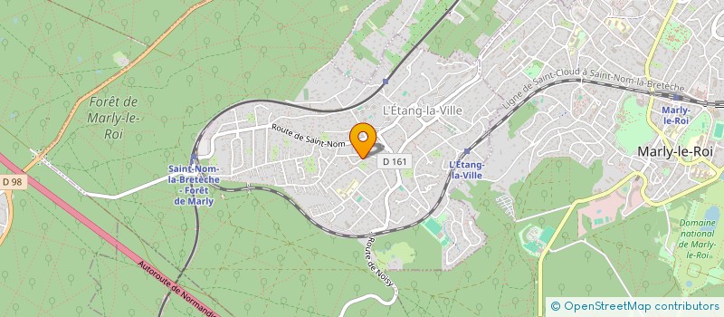 localisation de l'entreprise RELIANCE PATRIMOINE  L'ETANG-LA-VILLE