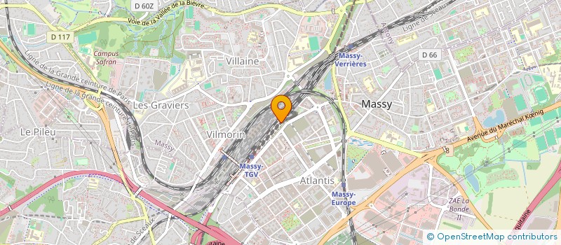 localisation de l'entreprise RELIANCIA  MASSY