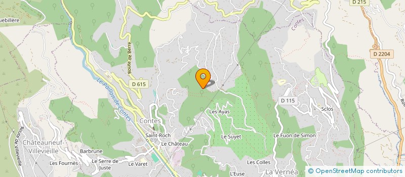 localisation de l'entreprise RELIDANCE  CONTES