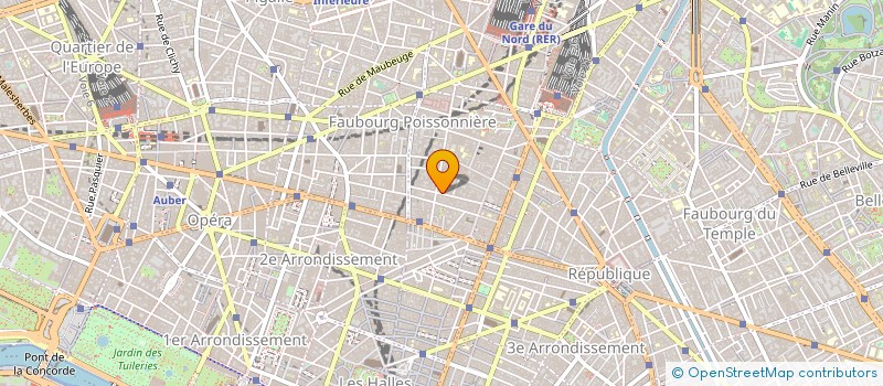 localisation de l'entreprise RELIEF à PARIS