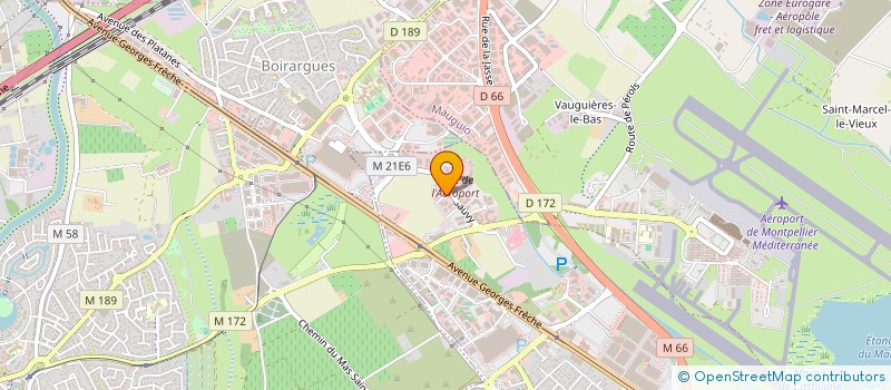 localisation de l'entreprise RELIEF GE à PEROLS