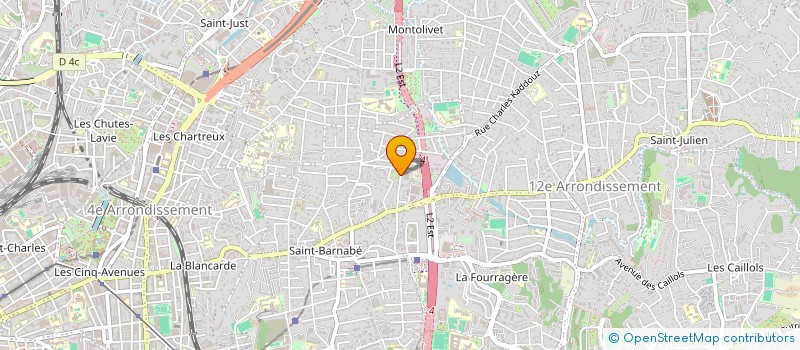 localisation de l'entreprise RELIEF IMMO à MARSEILLE