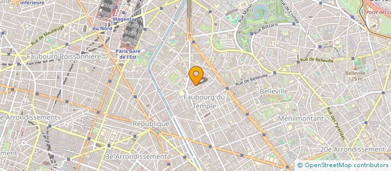 localisation de l'entreprise RELIEF (RESEAUX LIENS ENFANCE ET FAMILLE)  PARIS