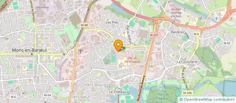 localisation de l'entreprise RELIEF STUDIO à VILLENEUVE-D'ASCQ