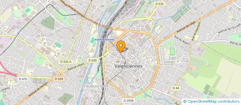 localisation de l'entreprise RELIEF TATTOO  VALENCIENNES