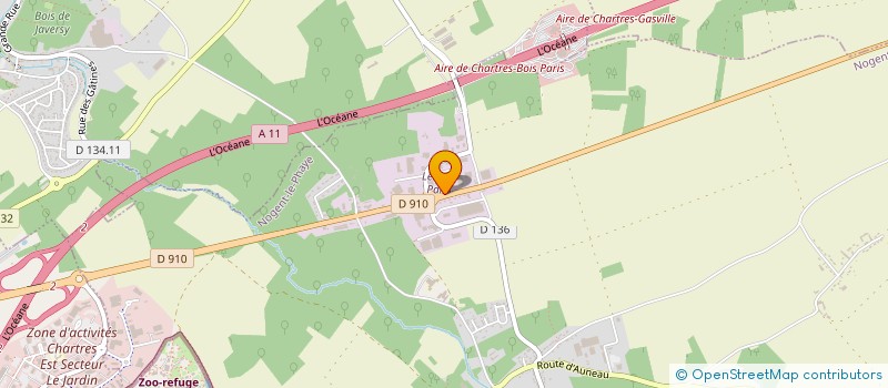 localisation de l'entreprise RELIEFOSOL à NOGENT-LE-PHAYE