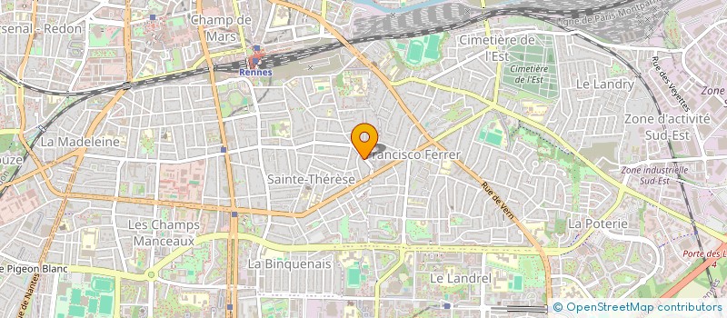 localisation de l'entreprise RELIEFS  RENNES