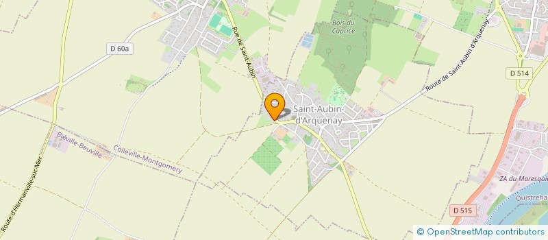 localisation de l'entreprise RELIEFS  SAINT-AUBIN-D'ARQUENAY