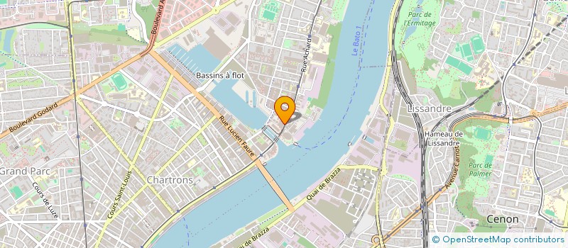 localisation de l'entreprise RELIEFTEAM  BORDEAUX