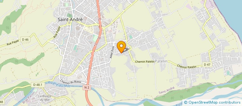 localisation de l'entreprise RELIEUR DE L'EST à SAINT-ANDRE