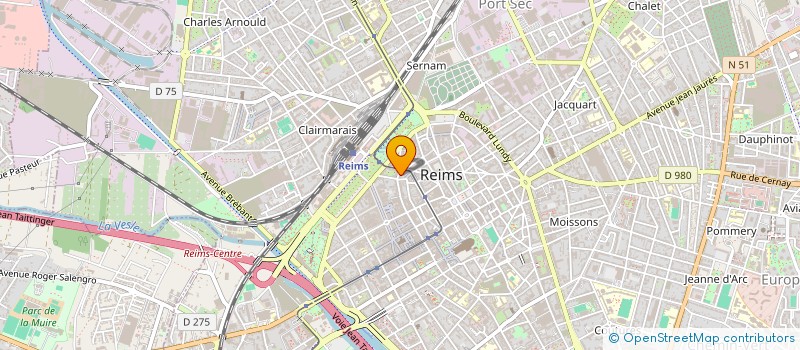 localisation de l'entreprise RELIGIEUSES DE MARIE IMMACULEE  REIMS