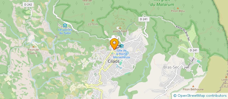 localisation de l'entreprise RELIGIEUSES DE ST JOSEPH DE CLUNY à CILAOS