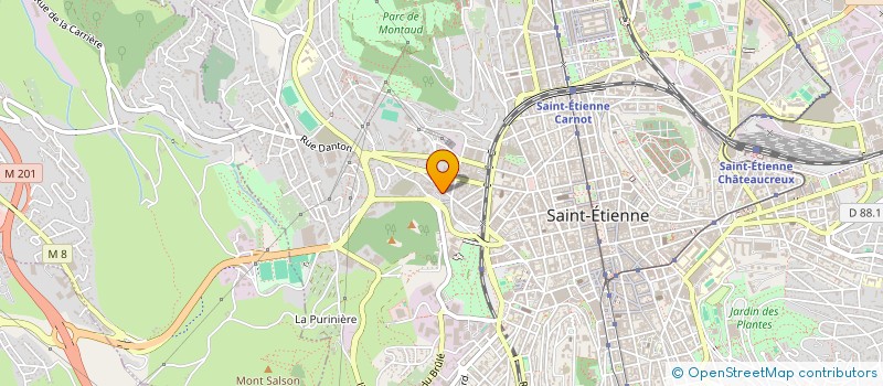 localisation de l'entreprise RELIGIEUSES DOMINICAINES à SAINT-ETIENNE