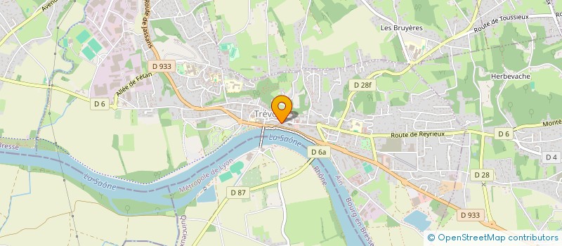 localisation de l'entreprise RELIGIEUSES DOMINICAINES à TREVOUX