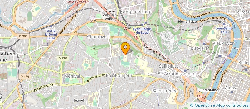 localisation de l'entreprise RELIGIEUSES DU SACRE COEUR à LYON