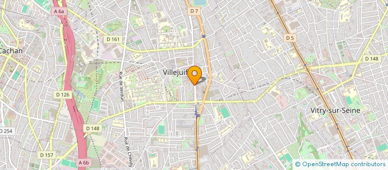 localisation de l'entreprise RELIGIEUSES DU SACRE COEUR  VILLEJUIF