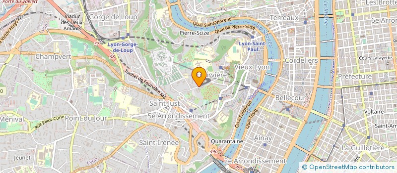 localisation de l'entreprise RELIGIEUSES DU VERBE INCARNE à LYON