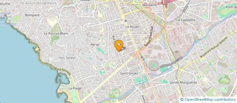 localisation de l'entreprise RELIGIEUSES SERVANTES DE MARIE à MARSEILLE