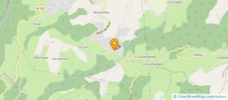 localisation de l'entreprise RELIGN OUTDOOR  SAINT-HEAND