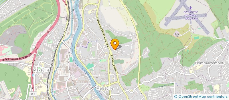 localisation de l'entreprise RELIQUES DE GUERRE  MALZEVILLE