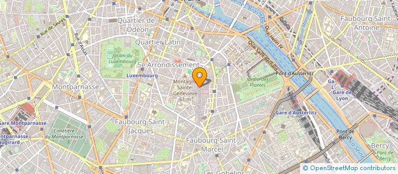 localisation de l'entreprise RELIRE à PARIS