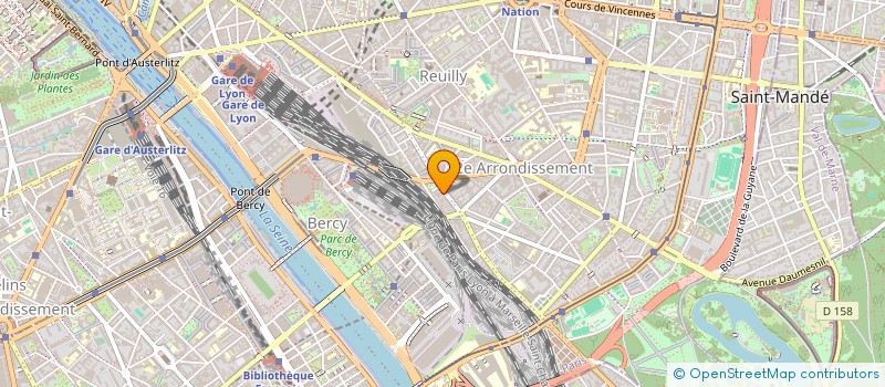 localisation de l'entreprise RELIURAL ATELIERS LAURENCHET à PARIS