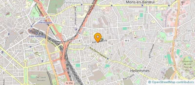 localisation de l'entreprise RELIURE DEL PANTOUTE à LILLE