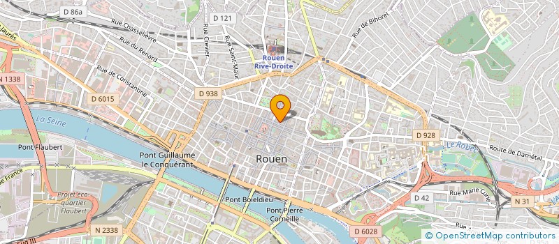 localisation de l'entreprise RELIURE NORMANDE à ROUEN