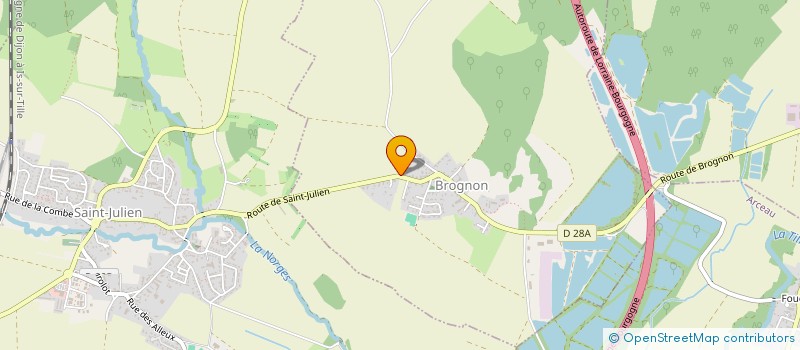 localisation de l'entreprise RELIURES THIBAULT  FLACEY