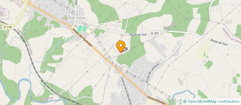 localisation de l'entreprise RELLER  NARROSSE
