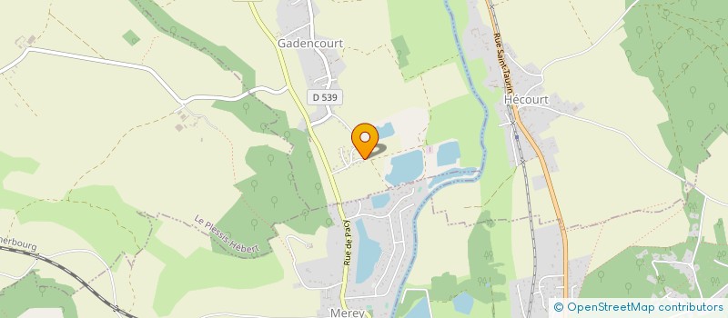 localisation de l'entreprise RELLO TRAVAUX AGRICOLES  CAILLOUET-ORGEVILLE