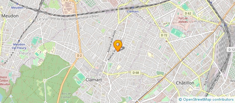 localisation de l'entreprise RELOCALISATIONS.FR à CLAMART