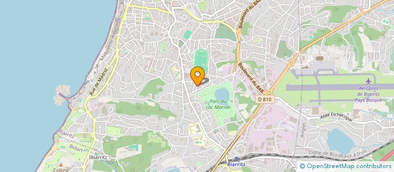 localisation de l'entreprise RELOCATIN FRANCE à BIARRITZ