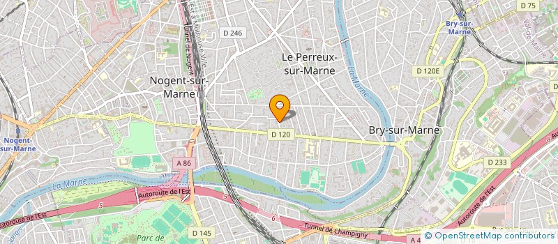 localisation de l'entreprise RELOOK  LE PERREUX-SUR-MARNE