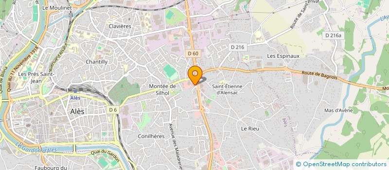 localisation de l'entreprise RELOOKING à ALES