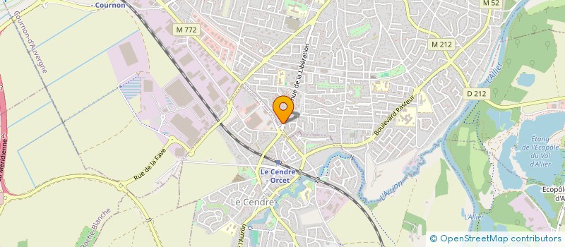 localisation de l'entreprise RELOOKING CENTRE FRANCE  COURNON-D'AUVERGNE