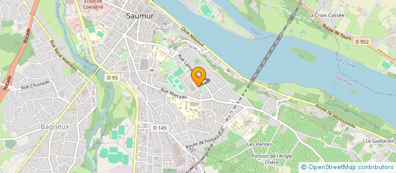 localisation de l'entreprise RELOOKING COIFFURE  SAUMUR
