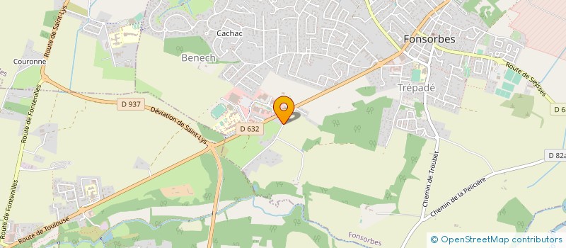 localisation de l'entreprise RELOOKING CONCEPT  FONSORBES