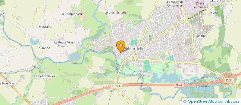 localisation de l'entreprise RELOOKING HABITAT  BREAL-SOUS-MONTFORT