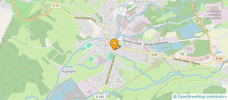 localisation de l'entreprise RELOOKING MEUBLES ET SERVICES  SAINT-LOUP-SUR-SEMOUSE