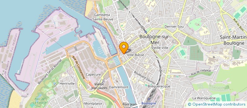 localisation de l'entreprise RELOOKING NAILS à BOULOGNE-SUR-MER