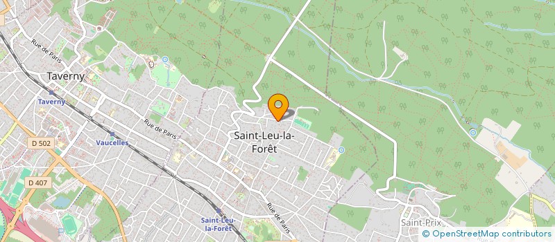 localisation de l'entreprise RELS MANAGEMENT  SAINT-LEU-LA-FORET